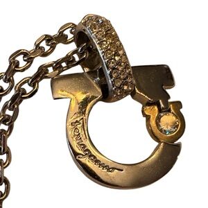 Salvatore Ferragamo Gancini necklace with 18” Chain